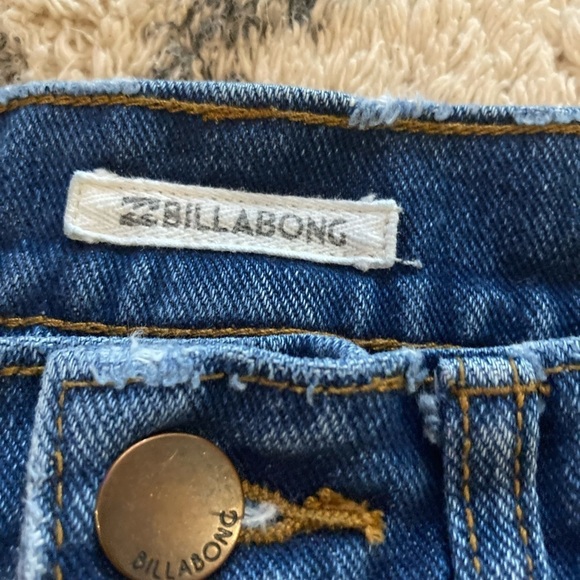𝅺billabong denim mini skirt size 24 - Picture 4 of 5